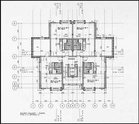 Bikuben Kollegiet Aalborg Plan