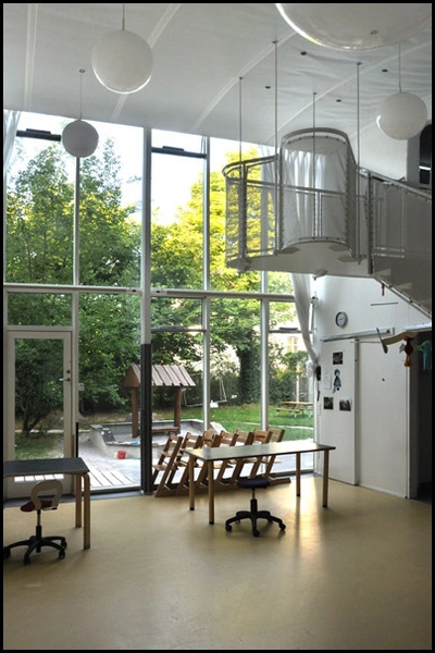 Vuggestuen Akvariet Stue og Gangbro