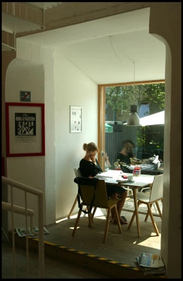 Kvarterhuset (Holmbladsgade Kvartercenter) Kanap indefra