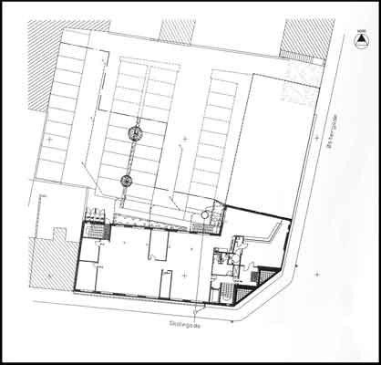 Børsen i Esbjerg Situationsplan