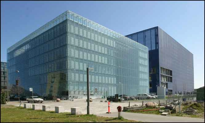 DR Byen Vestfacde mod Amager Fælled