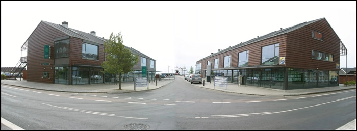 Faaborg Havn Indkørslen til havnen.