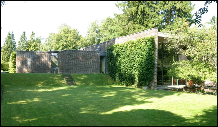 Knud Holschers hus Facade set fra sydøst