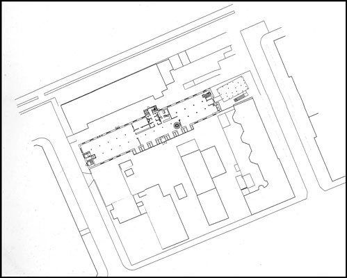 Kvarterhuset (Holmbladsgade Kvartercenter) Situationsplan