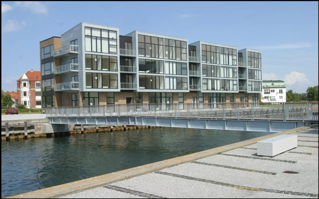 Korsør Havn - Pier 1-3 Sydfacade