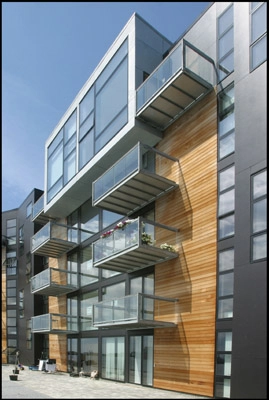 Korsør Havn - Pier 1-3 Facadeudsnit