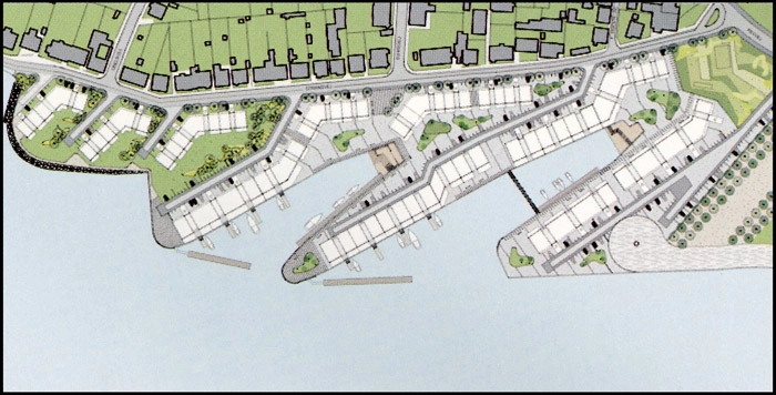 Korsør Havn - Pier 1-3 Situationsplan