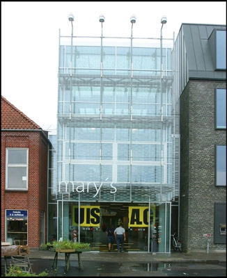 Mary´s i Vejle Indgang fra Vestergade