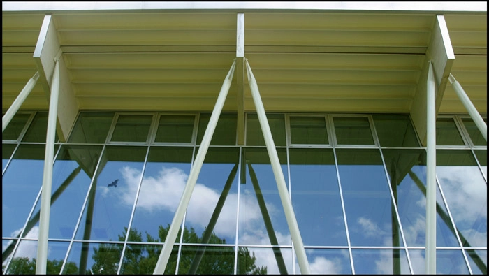 Ringsted Svømmehal Facadeudsnit