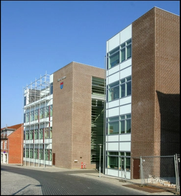 Skive Rådhus Facade mod Torvegade