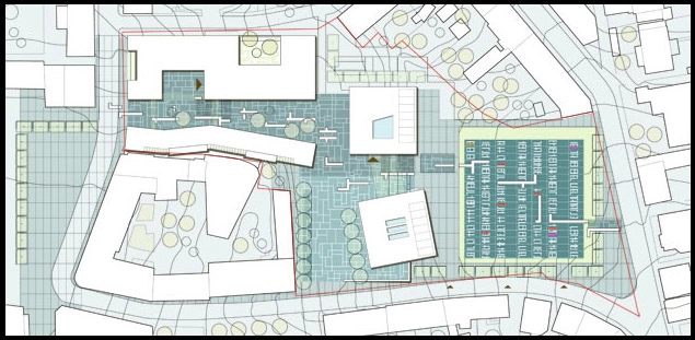 Skive Rådhus Situationsplan