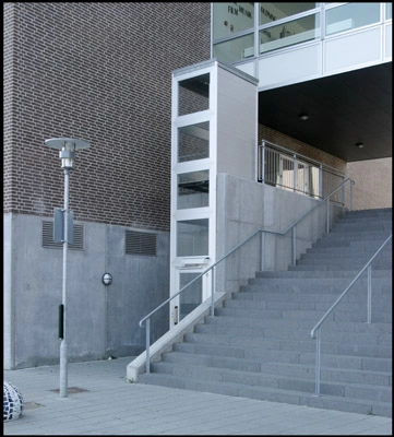 Skive Bibliotek Trappe