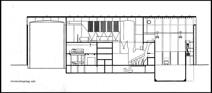 Svendborg Kraftvarmeværk Snit