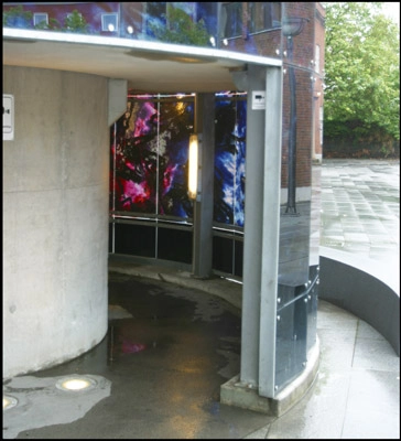 Trondur Parkeringshus Hovedindgang