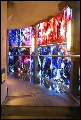 Trondur Parkeringshus Glasmalerier