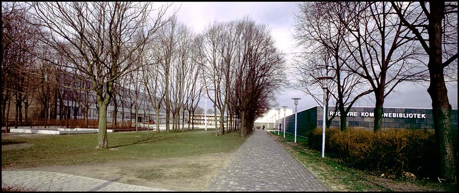 Rødovre Hovedbibliotek Vue fra Tårnvej