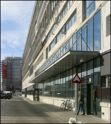 Rigsarkivet Indgangsparti