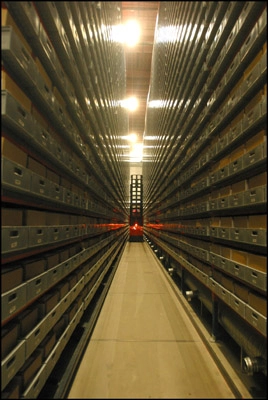 Rigsarkivet Lagerreoler