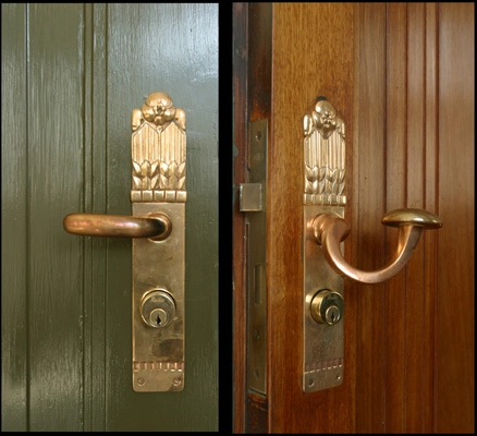 Tuborgs Administrationsbygning Dørgreb