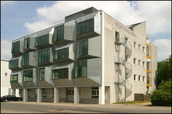 Innovationens Hus - Stjerneskibet facade og gavl
