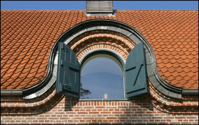 Hindsgavl Slot - Staldbygningen Tagvindue