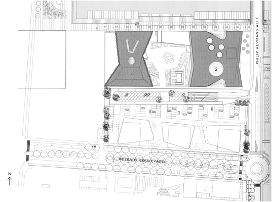 Saxo Bank Situationsplan