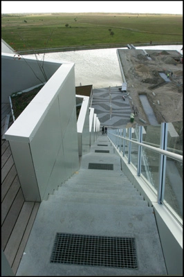 8-tallet Udvendig rampe