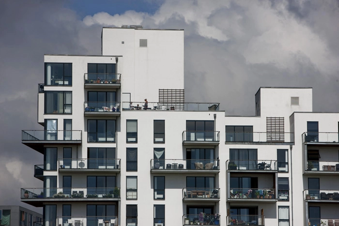 Stævnen Facade detalje ud mod Kalvebod Fælled