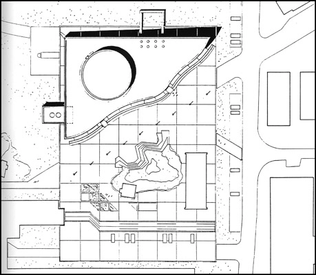 Katuaq - Grønlands Kulturhus i Nuuk Situationsplan