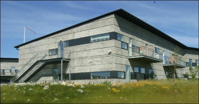 Falkenberg Plejehjem Facade mod vest