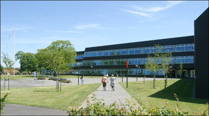 Hillerød Rådhus Vestfacade