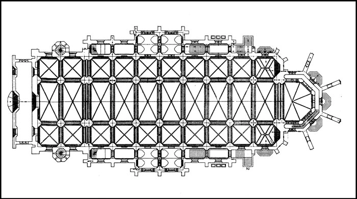 Grundtvigs Kirke - Grundtvigskirken Plan