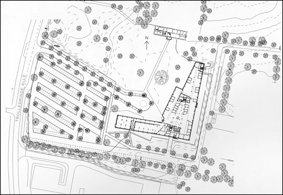 Hillerød Rådhus Situationsplan