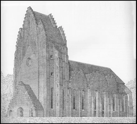 Grundtvigs Kirke - Grundtvigskirken Perspektiv I