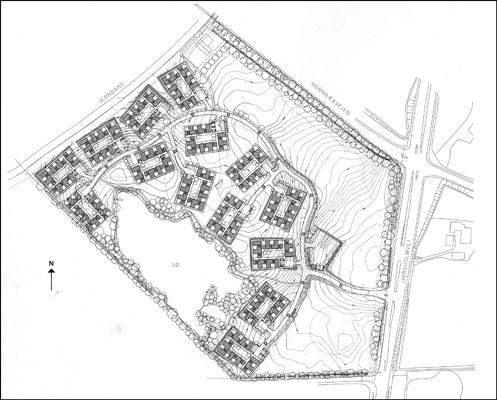 Kvistgårdhusene Situationsplan