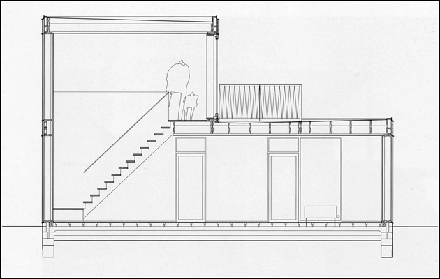 Kvistgårdhusene Snit