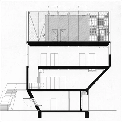 Herstedlund Fælleshus Snit