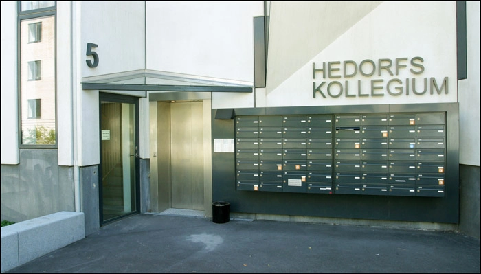 Hedorfs Kollegium Hovedindgang