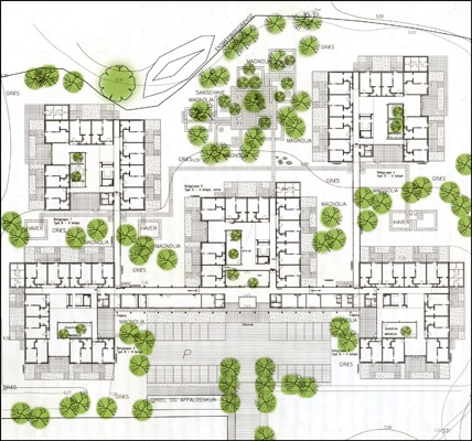 Ærtebjerghaven Situationsplan