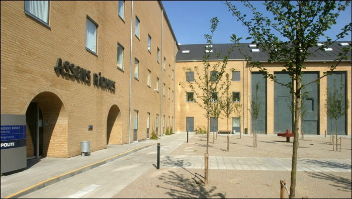 Assens Rådhus Hovedindgang