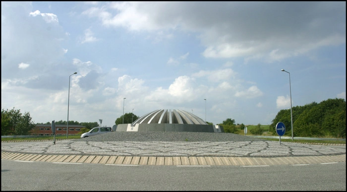 Rundkørsler Furvej: Kraka