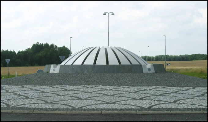 Rundkørsler Furvej: Kraka