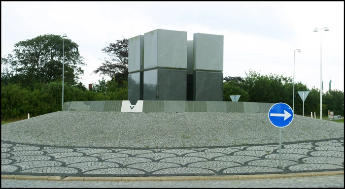 Rundkørsler Højslev; Borgen