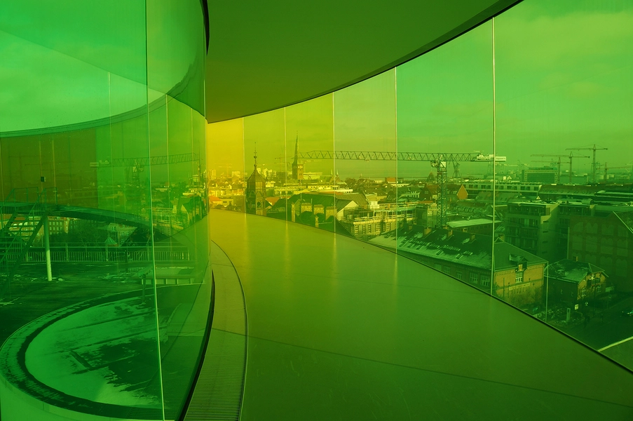 ARoS Regnbuen Regnbue Interiør