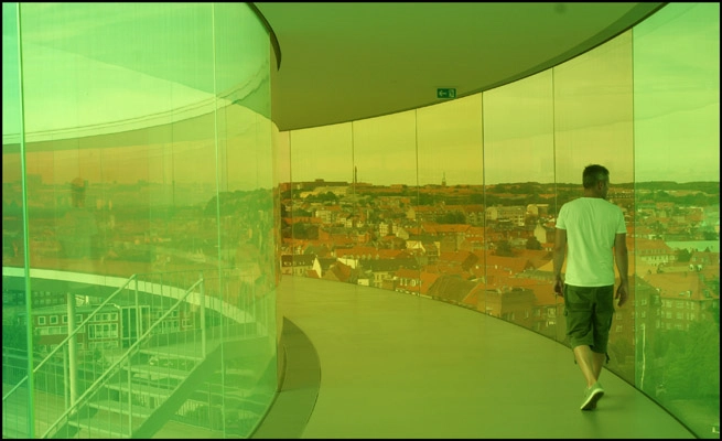 ARoS Regnbuen Regnbue Interiør