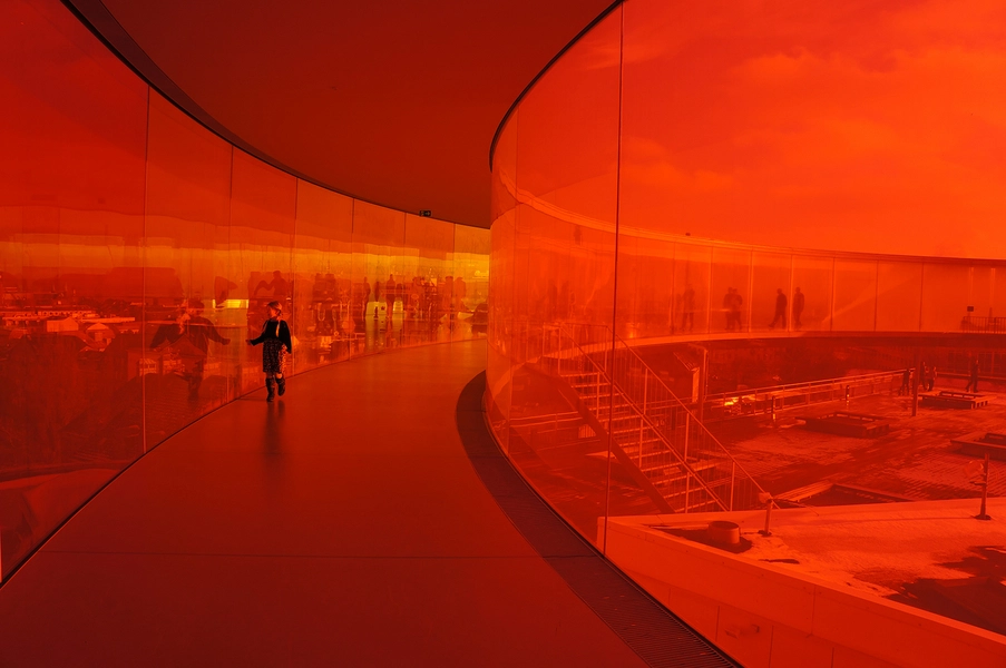 ARoS Regnbuen Regnbue Interiør