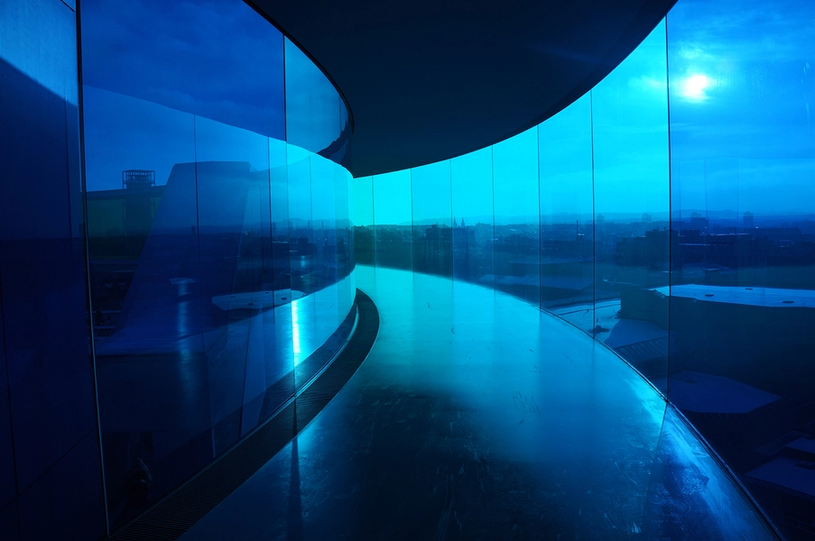 ARoS Regnbuen Regnbue interiør