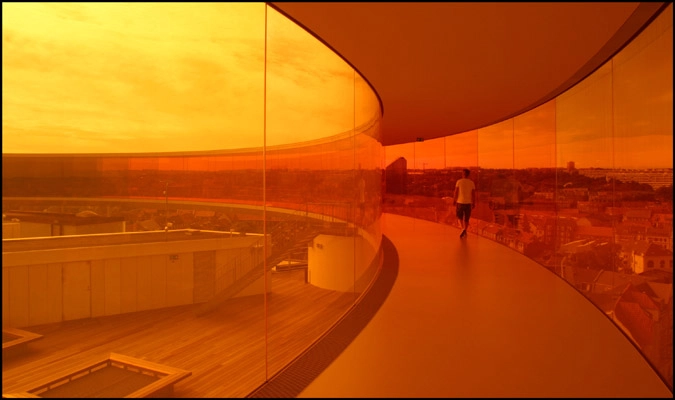 ARoS Regnbuen Regnbue Interiør