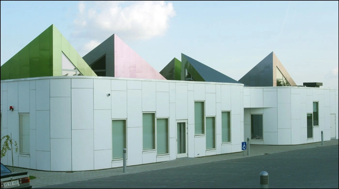 Paletten facadeudsnit