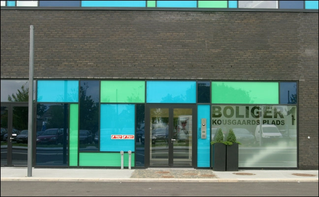 DGI-huset Hovedindgang Lejligheder